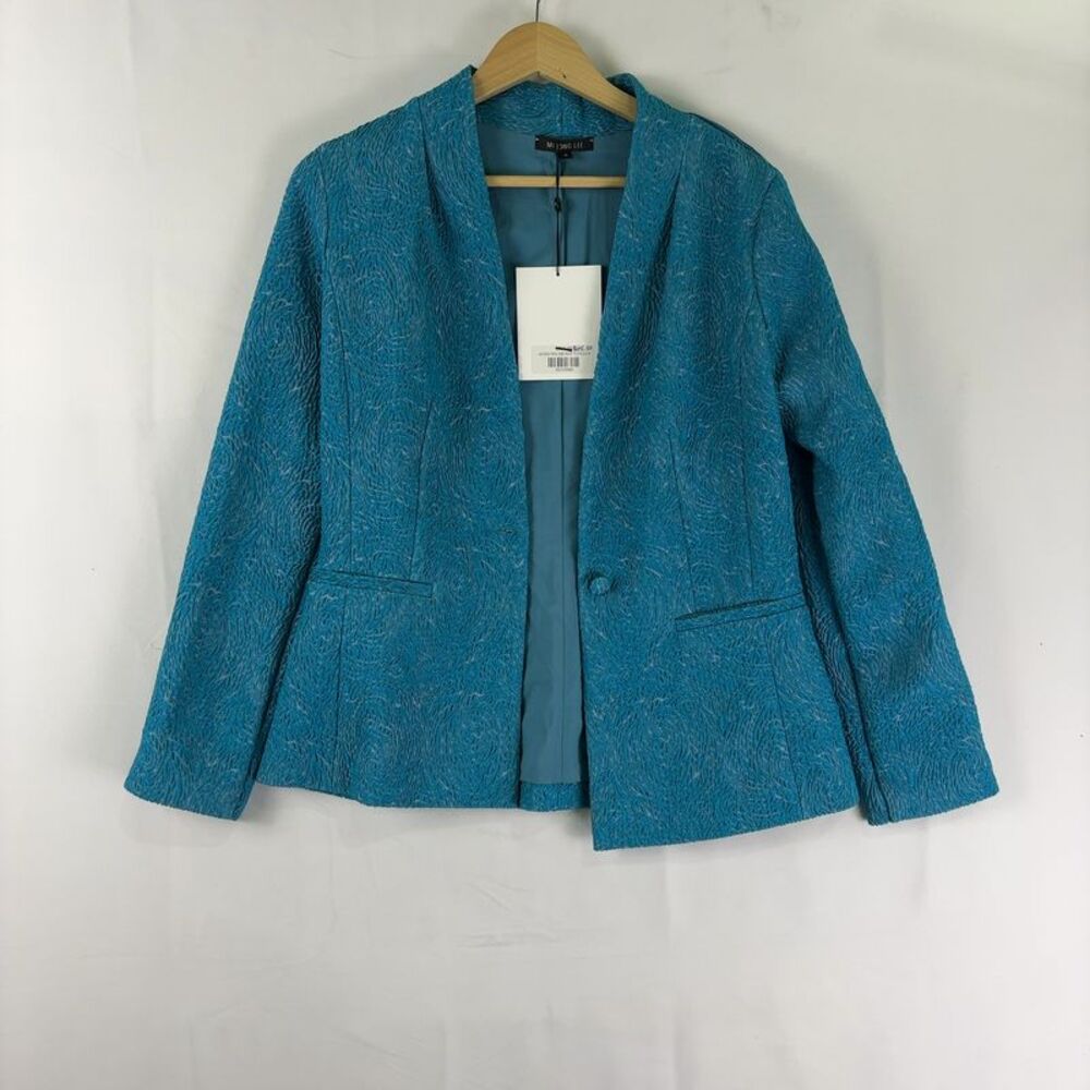 Mi Jong Lee Abstract Rose Blazer